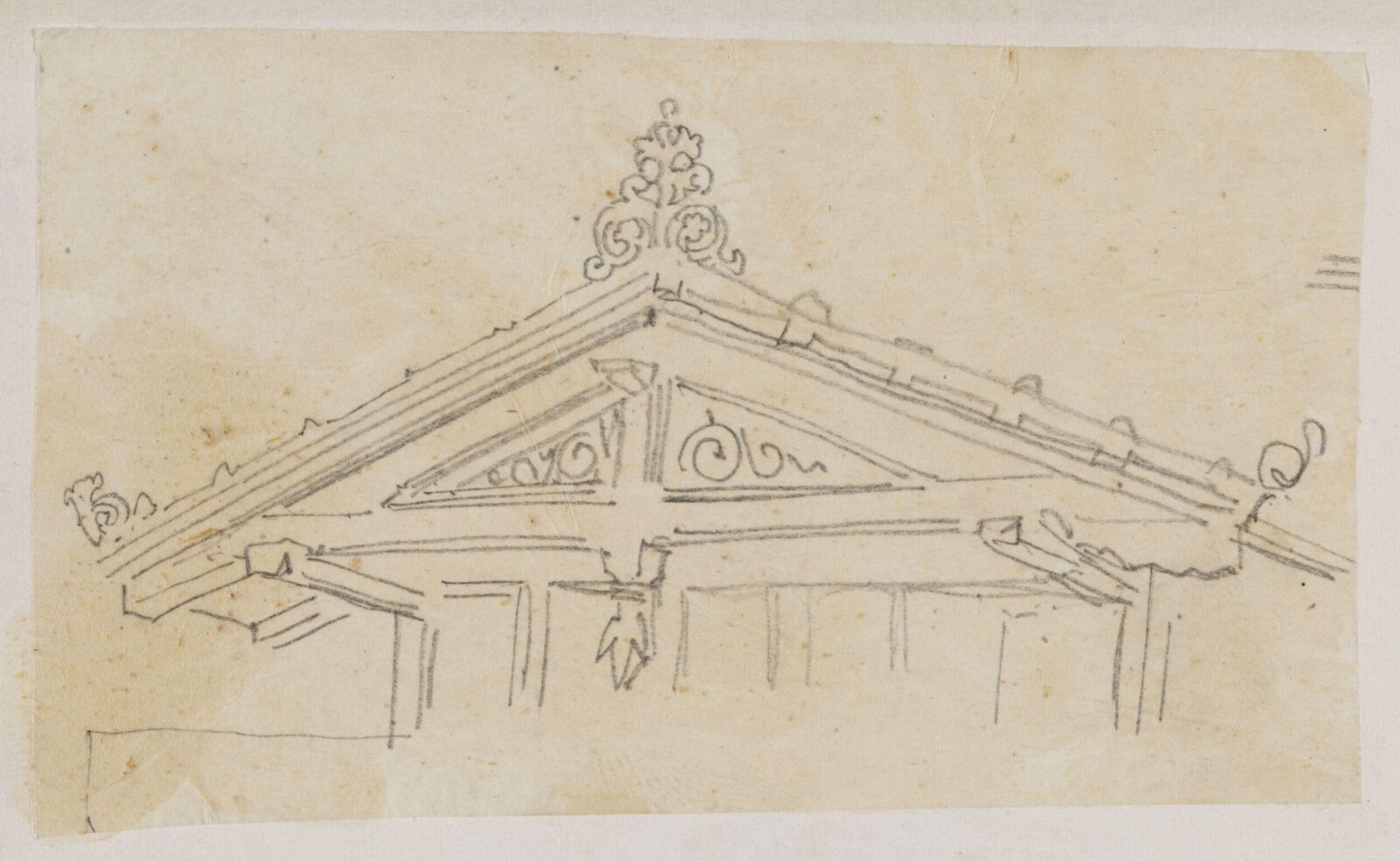 Drawing, Richard Phené Spiers, 19th century