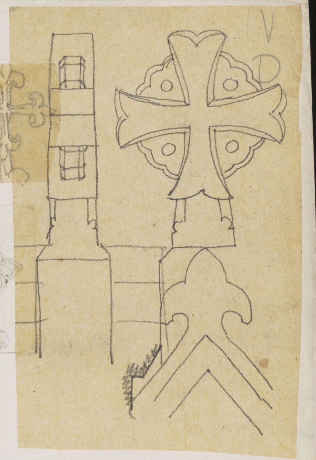 Drawing, Richard Phené Spiers, 19th century