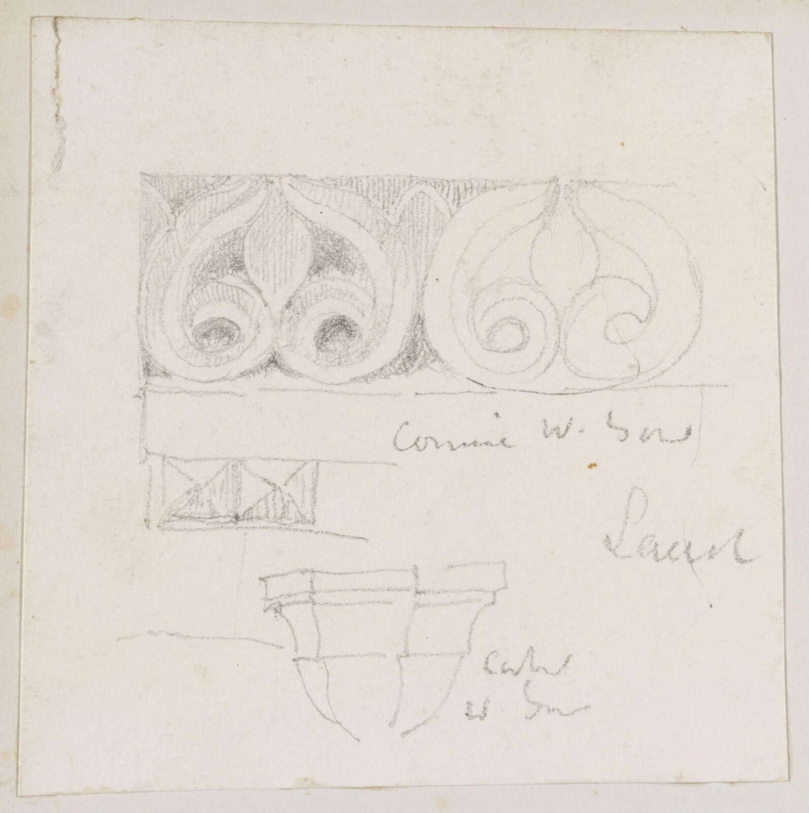 Drawing, Richard Phené Spiers, 19th century