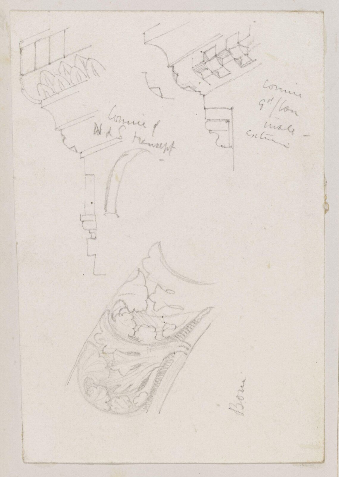 Drawing, Richard Phené Spiers, 19th century