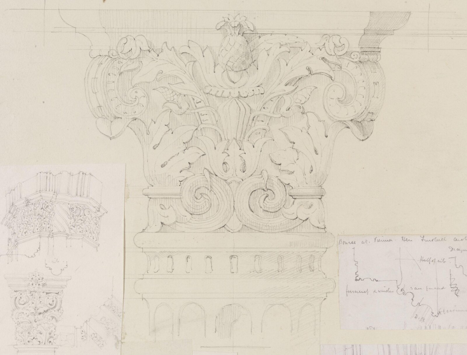 Drawing, Richard Phené Spiers, 19th century