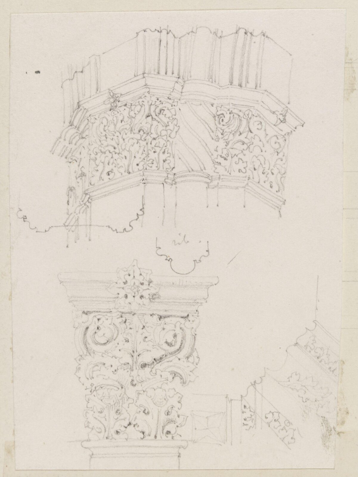Drawing, Richard Phené Spiers, 19th century