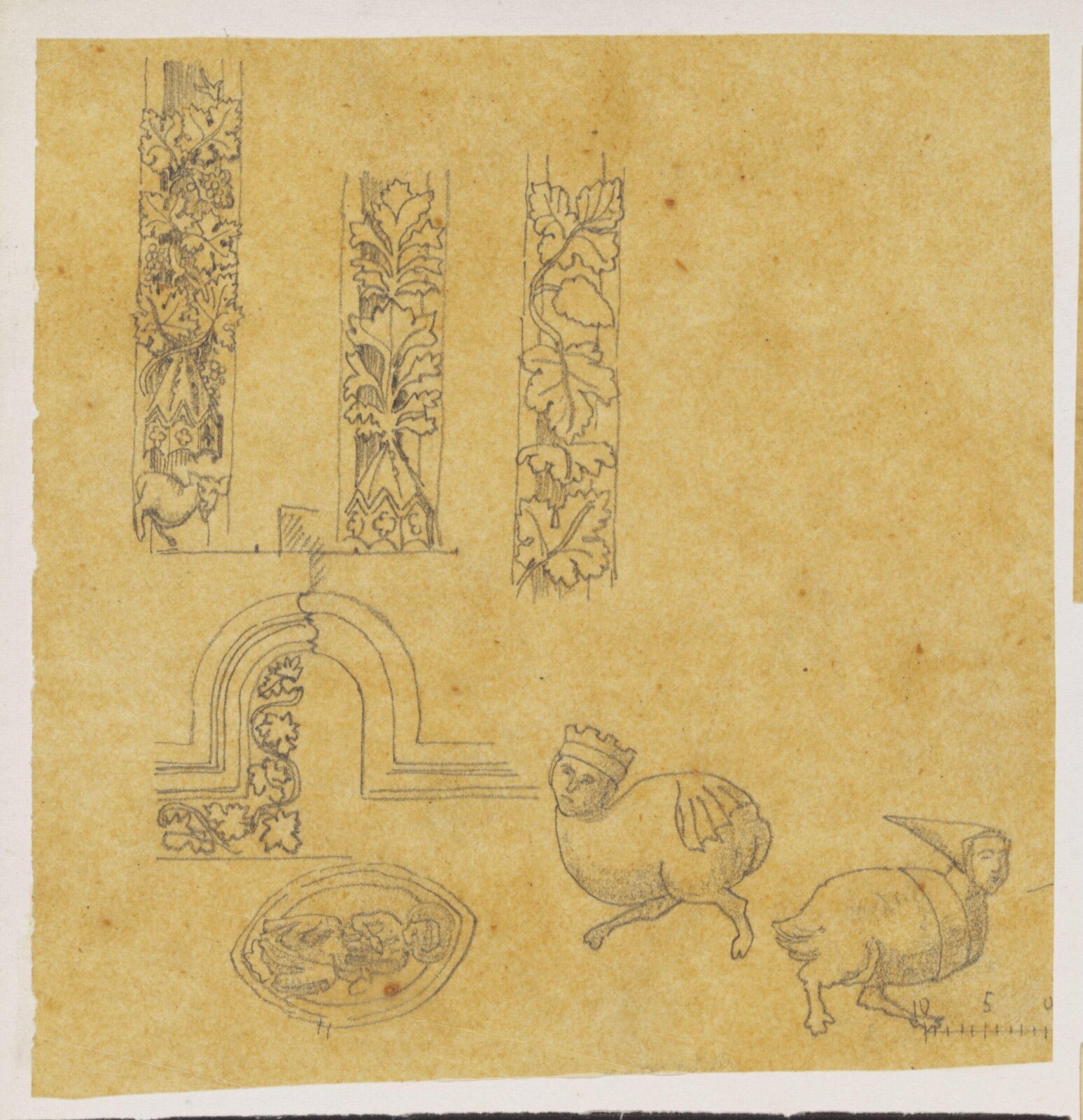 Drawing, Richard Phené Spiers, 19th century