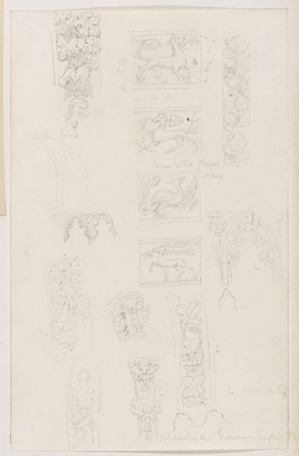 Drawing, Richard Phené Spiers, 19th century