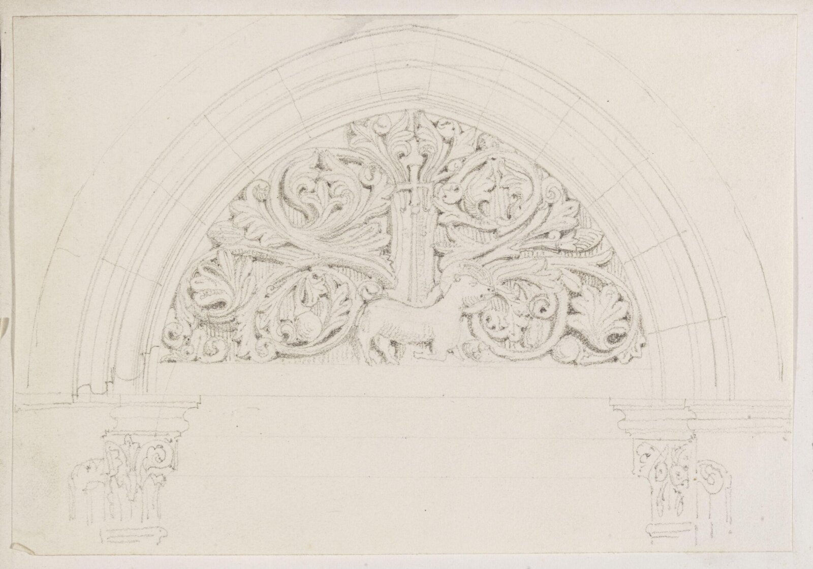 Drawing, Richard Phené Spiers, 19th century