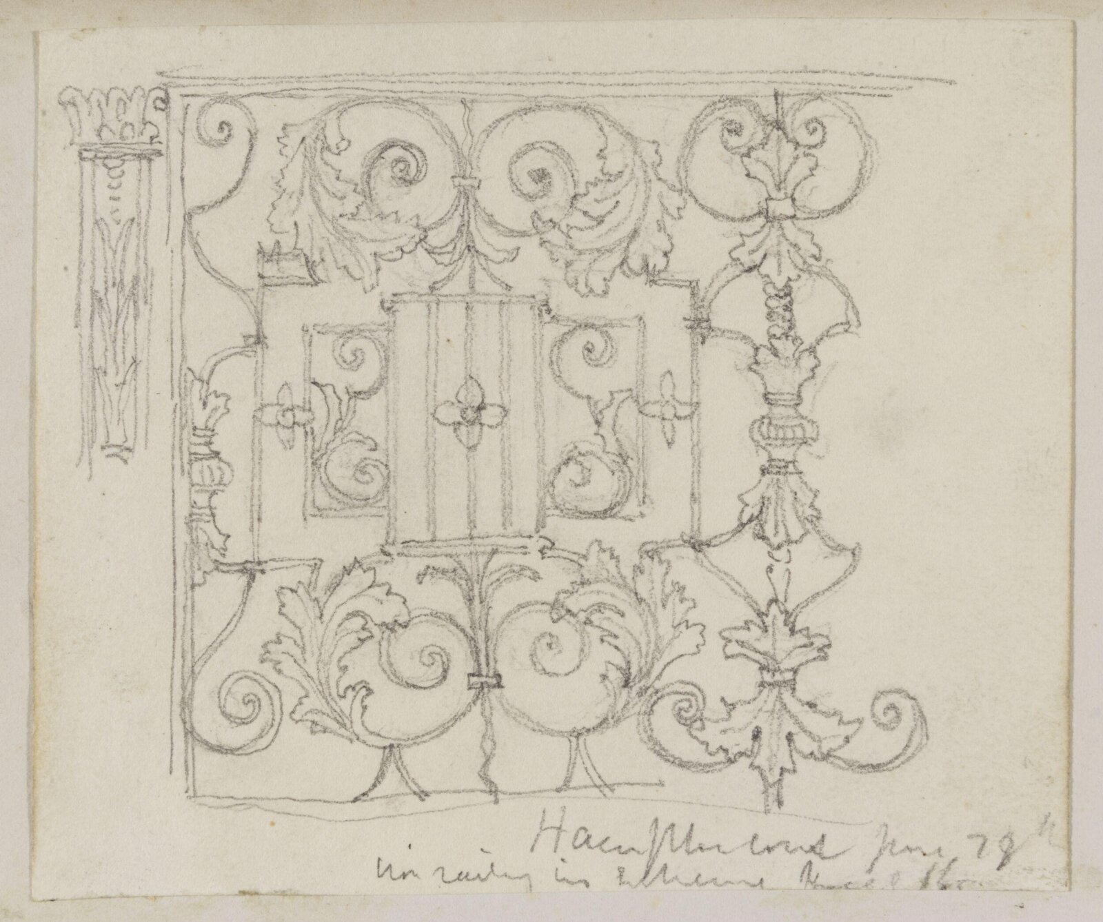 Drawing, Richard Phené Spiers, 19th century