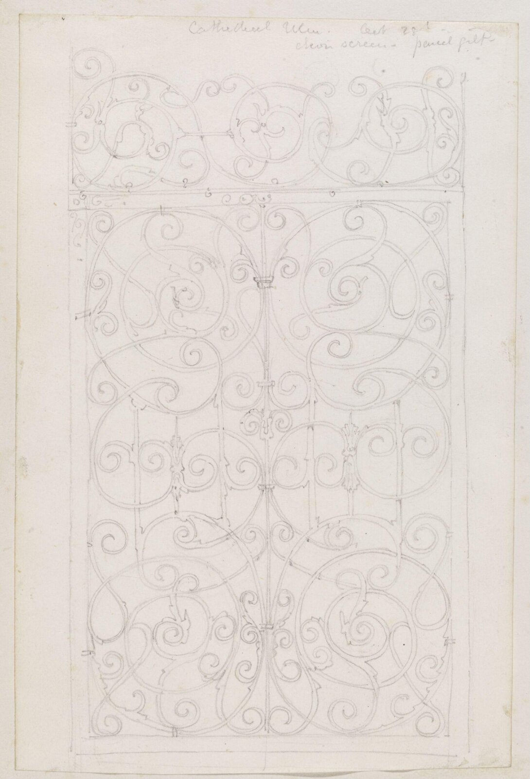 Drawing, Richard Phené Spiers, 19th century