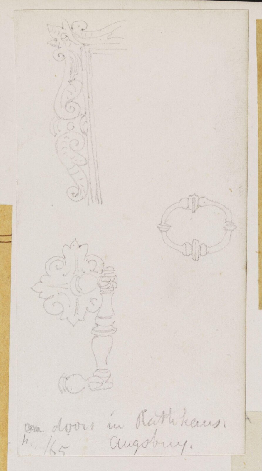 Drawing, Richard Phené Spiers, 1865