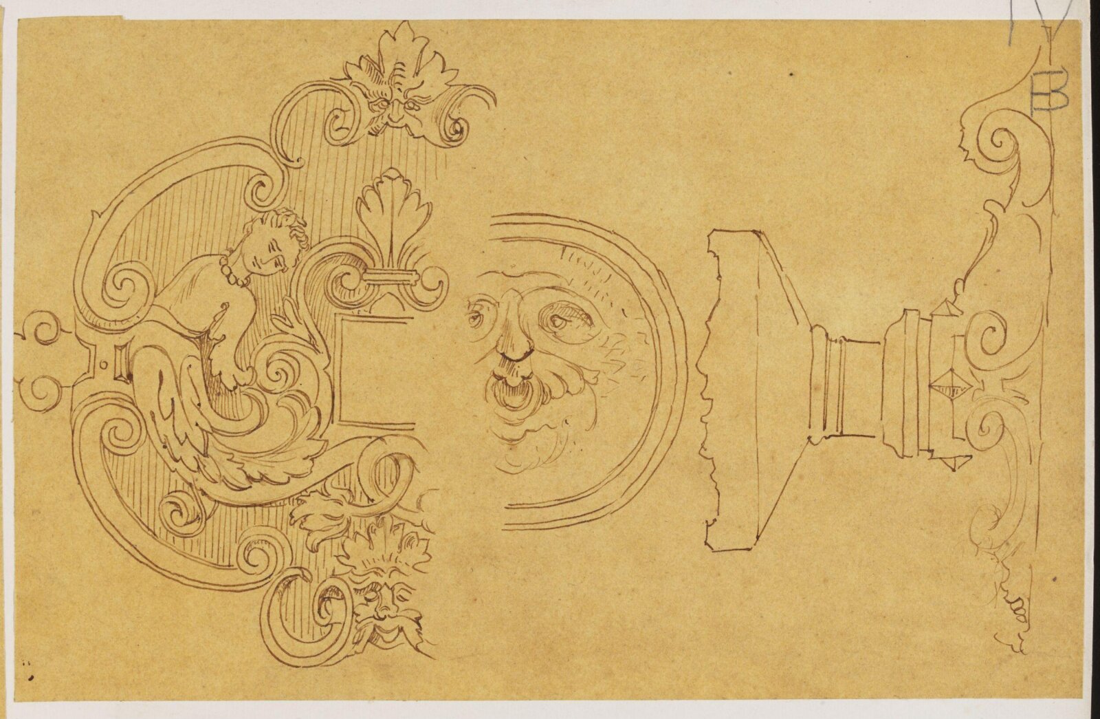 Drawing, Richard Phené Spiers, 19th century