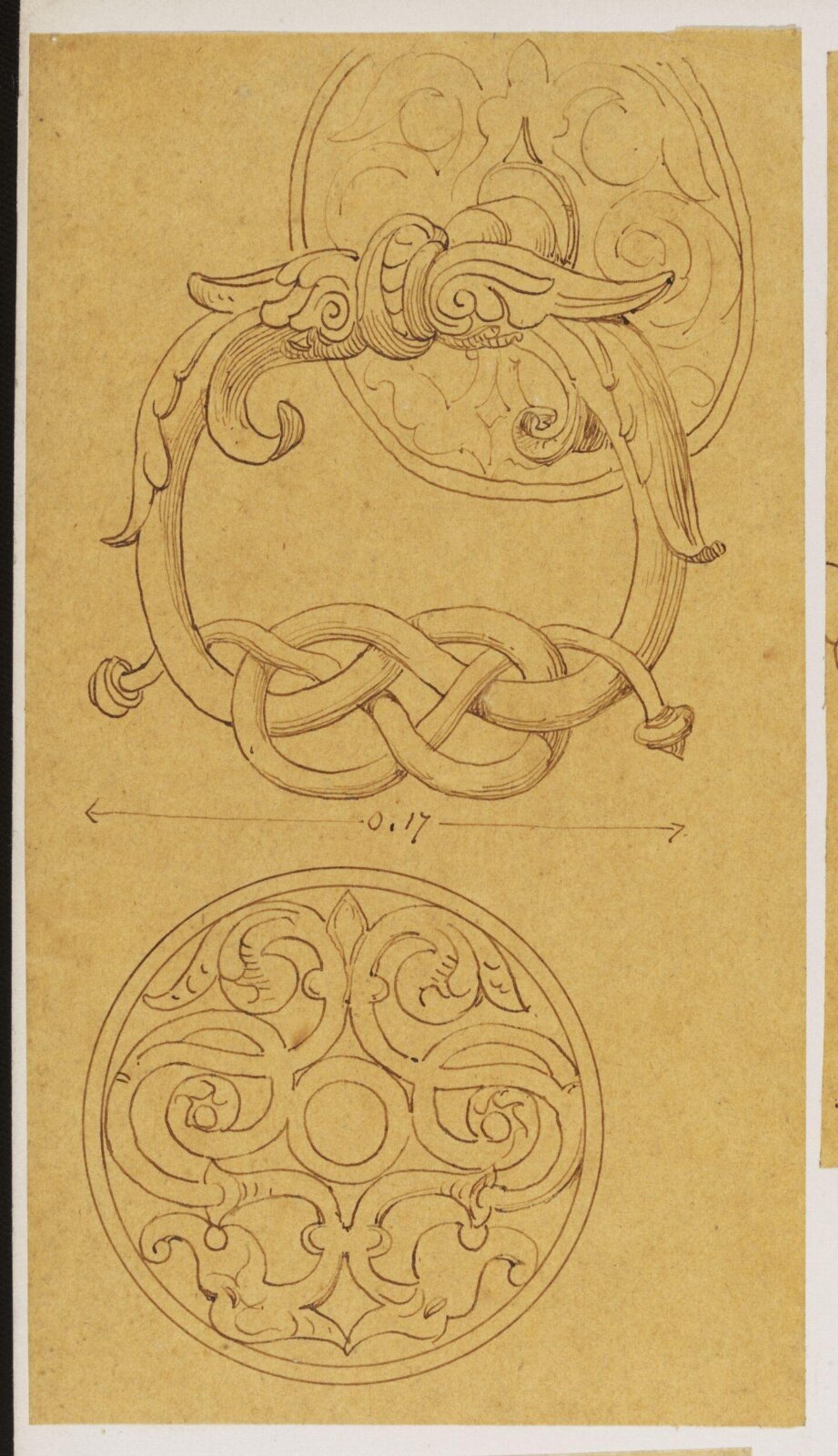 Drawing, Richard Phené Spiers, 19th century