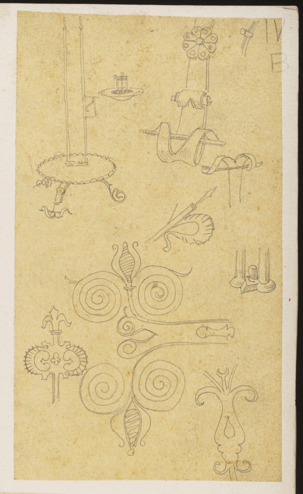 Drawing, Richard Phené Spiers, 19th century