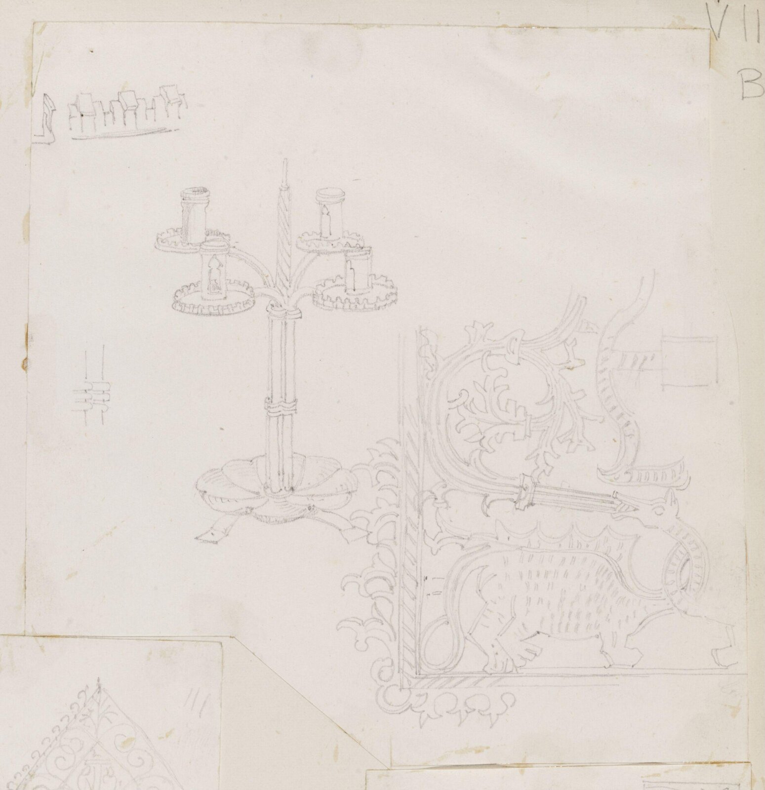 Drawing, Richard Phené Spiers, 19th century