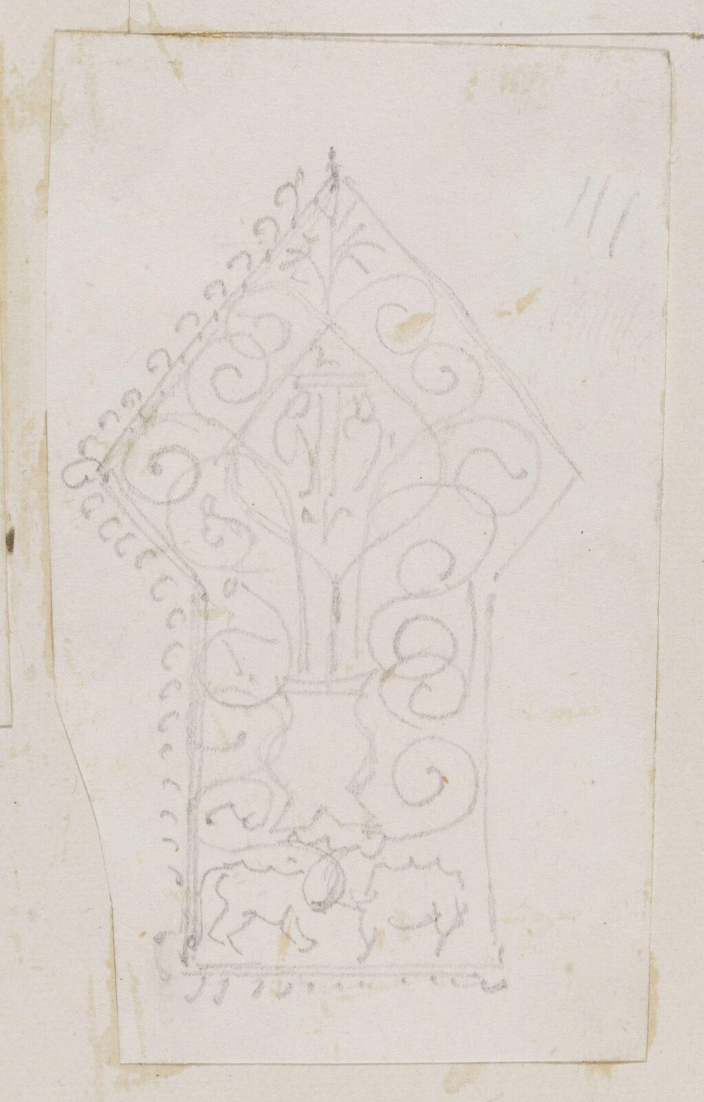 Drawing, Richard Phené Spiers, 19th century