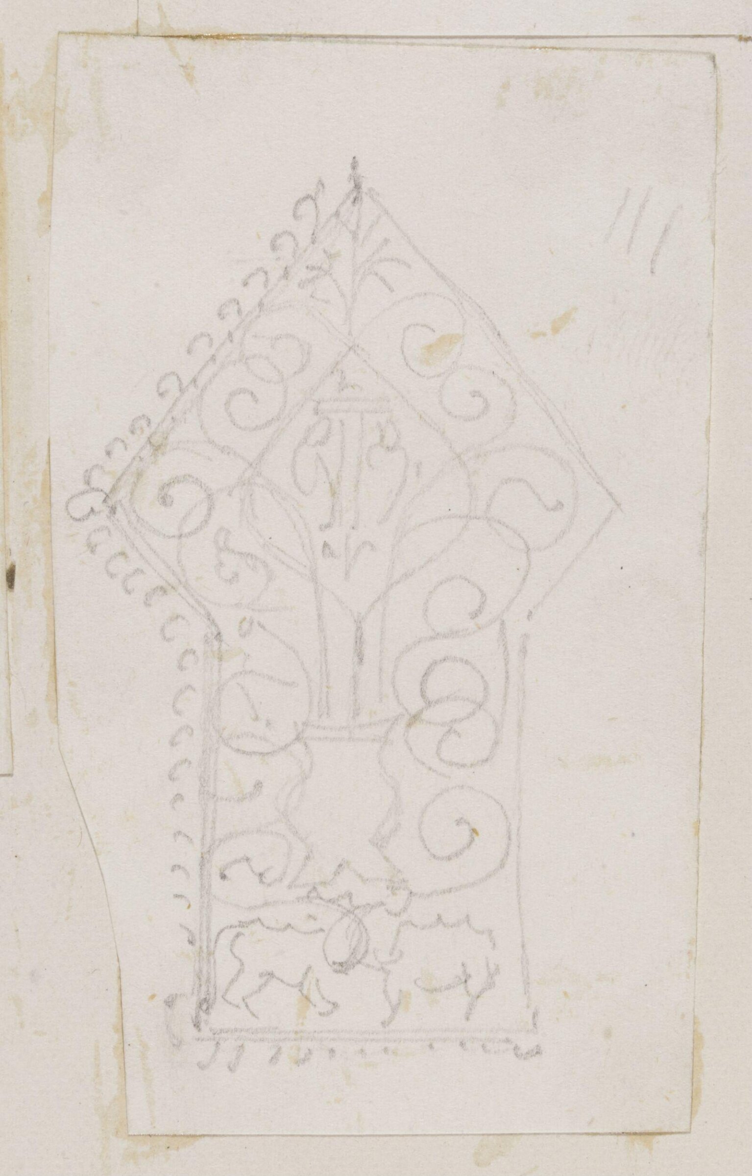 Drawing, Richard Phené Spiers, 19th century