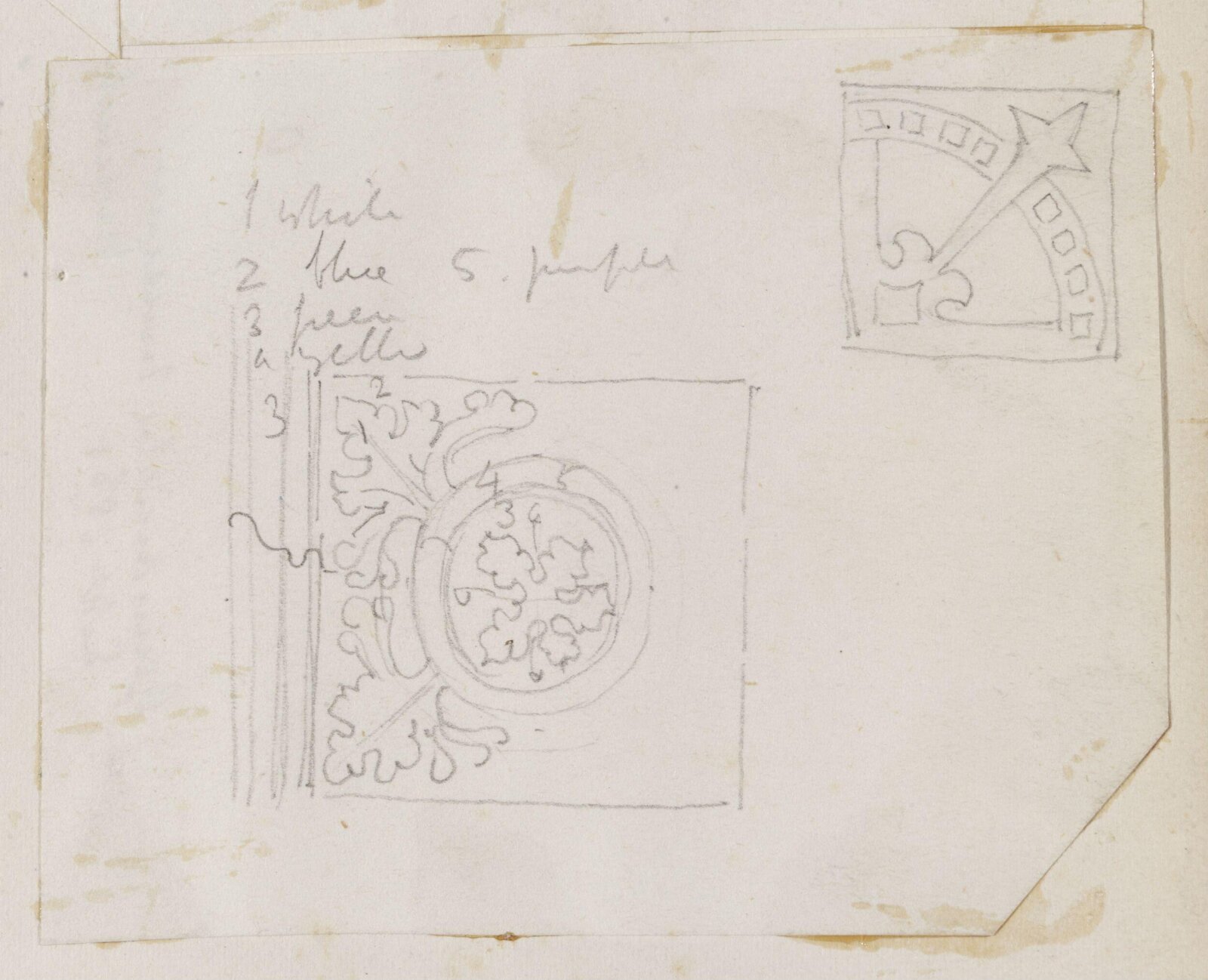 Drawing, Richard Phené Spiers, 19th century