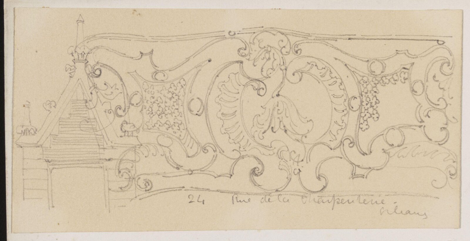 Drawing, Richard Phené Spiers, 19th century