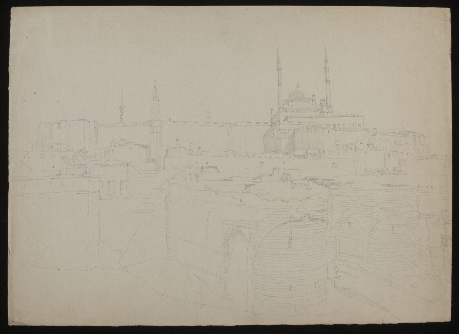 Drawing, Richard Phené Spiers, 5th April 1866
