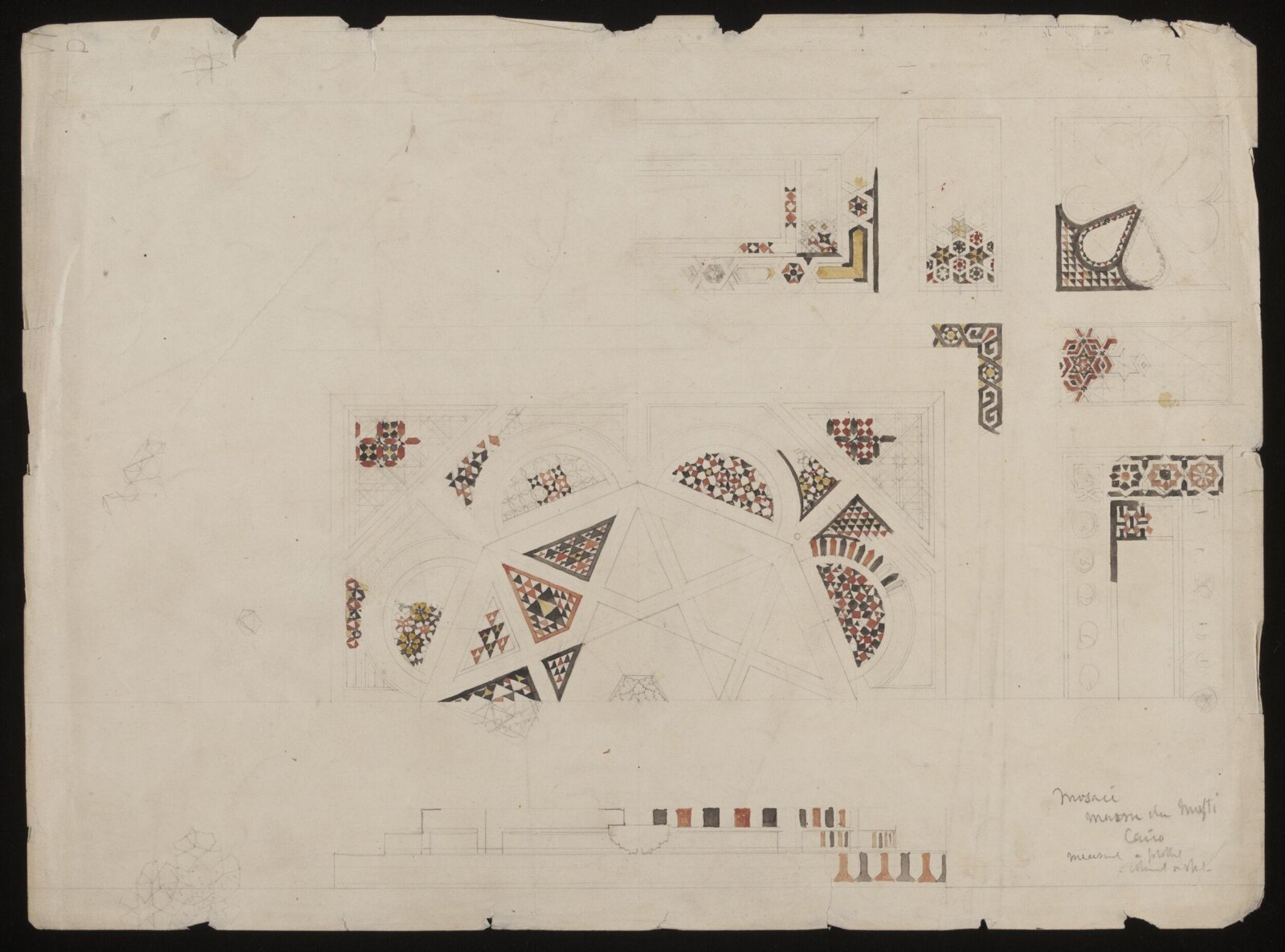 Drawing, Richard Phené Spiers, 19th century