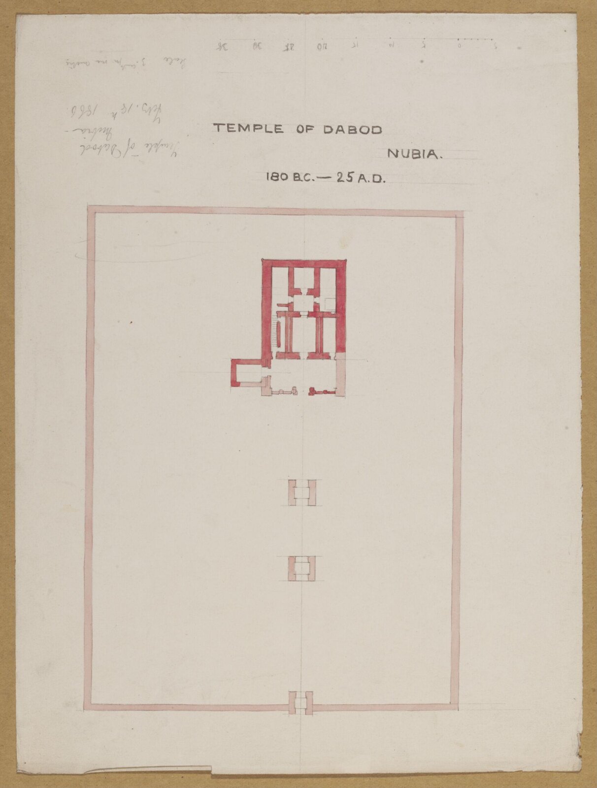 Drawing, Richard Phené Spiers, Feb 18th 1866