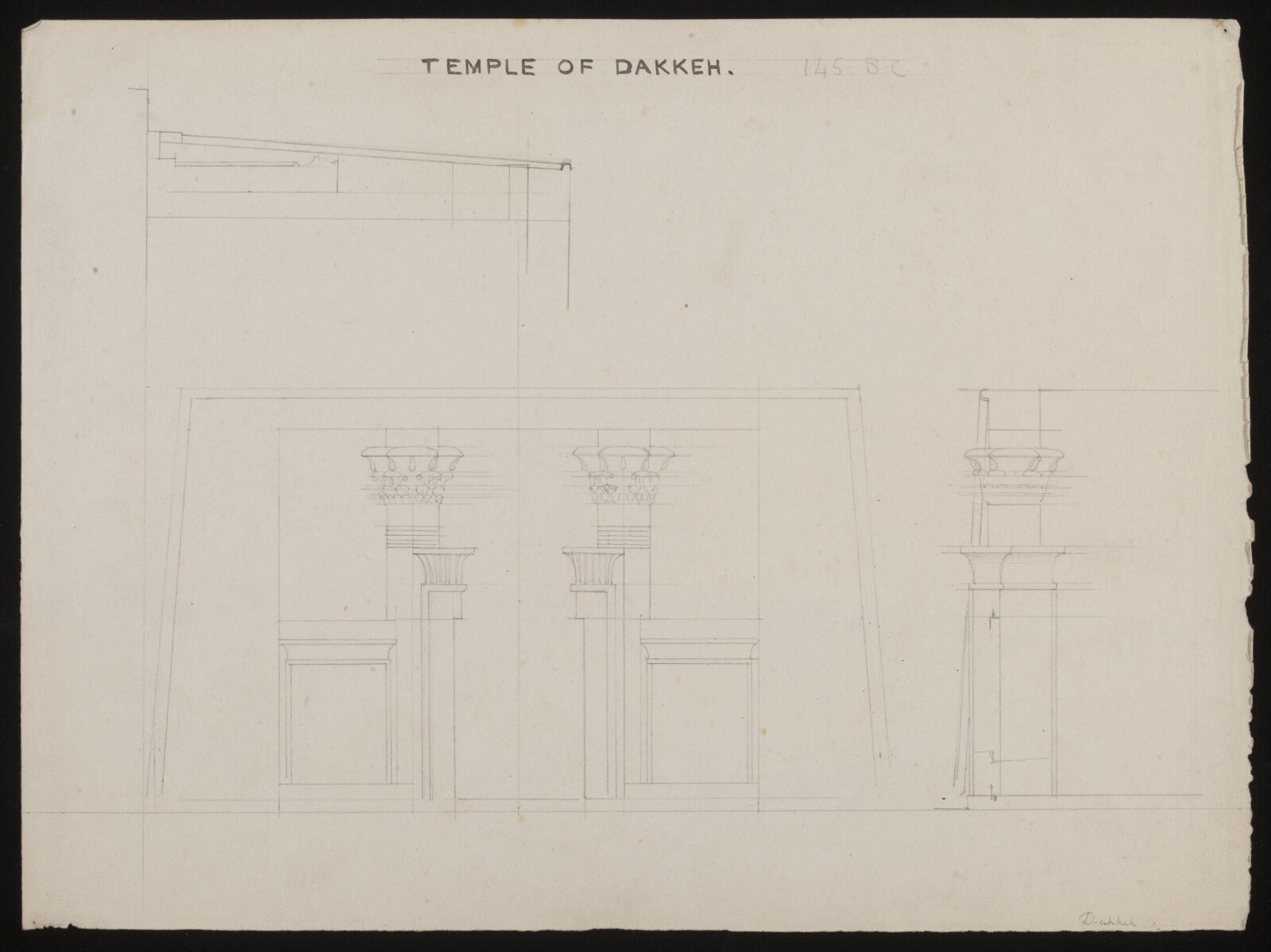 Drawing, Richard Phené Spiers, 19th century