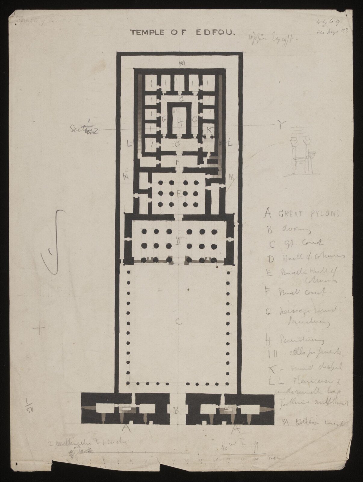 Drawing, Richard Phené Spiers, 19th century