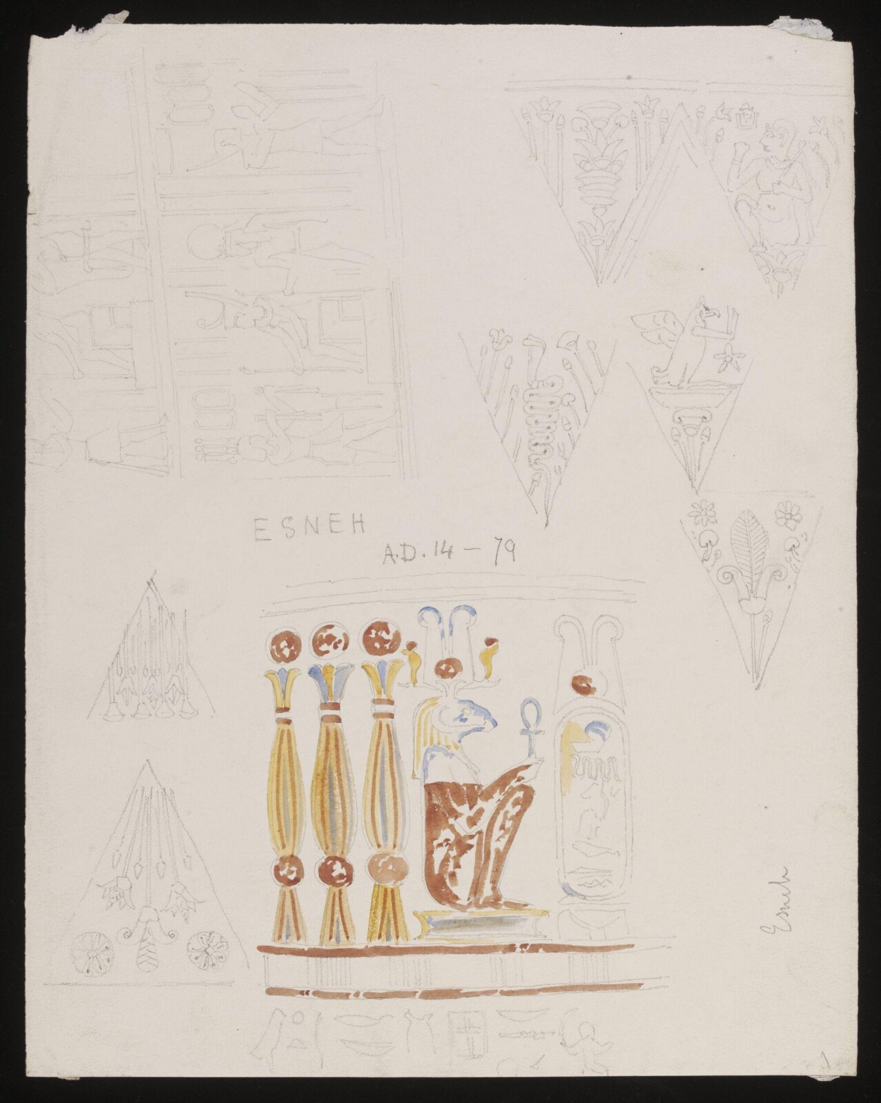 Drawing, Richard Phené Spiers, 19th century