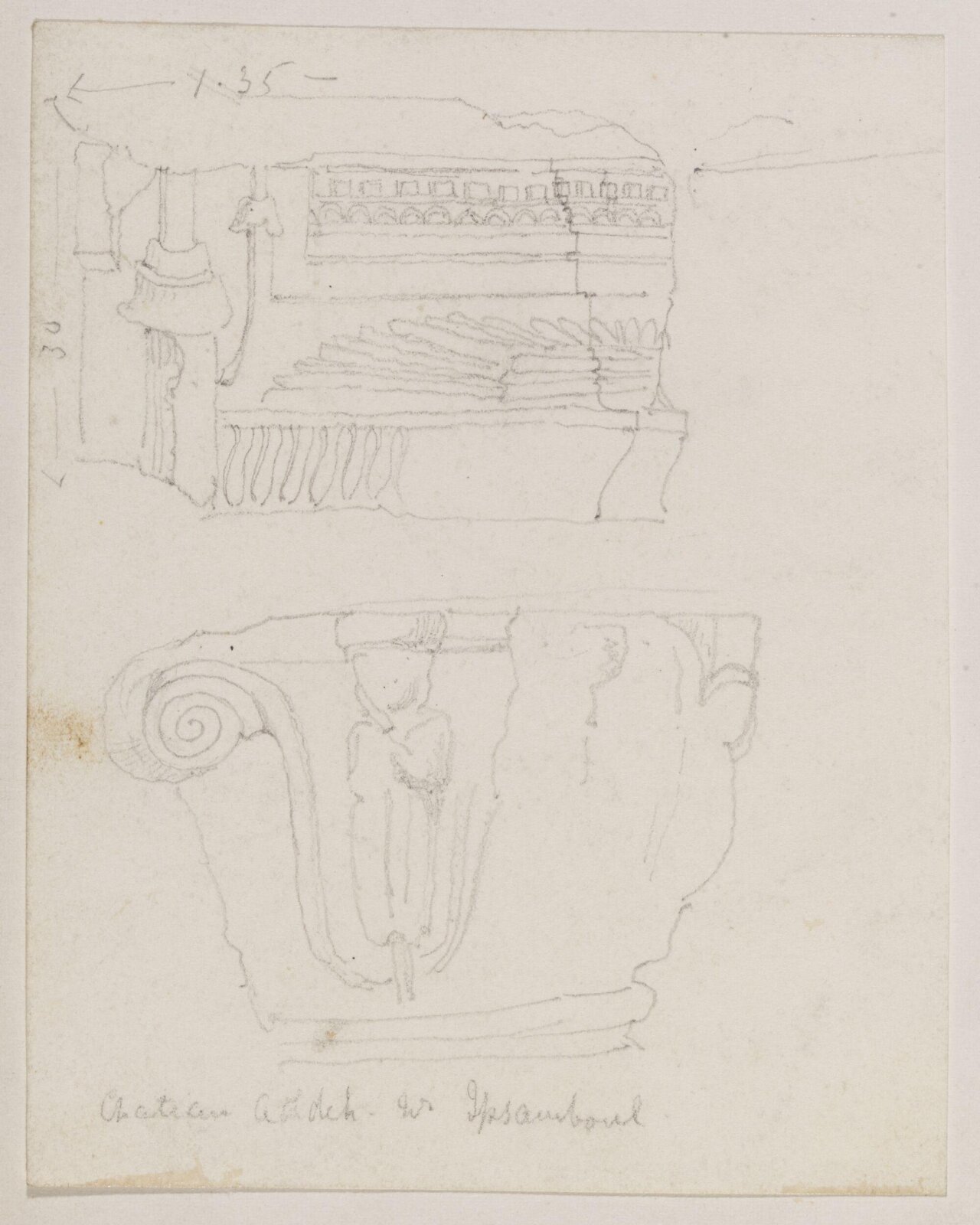 Drawing, Richard Phené Spiers, 19th century