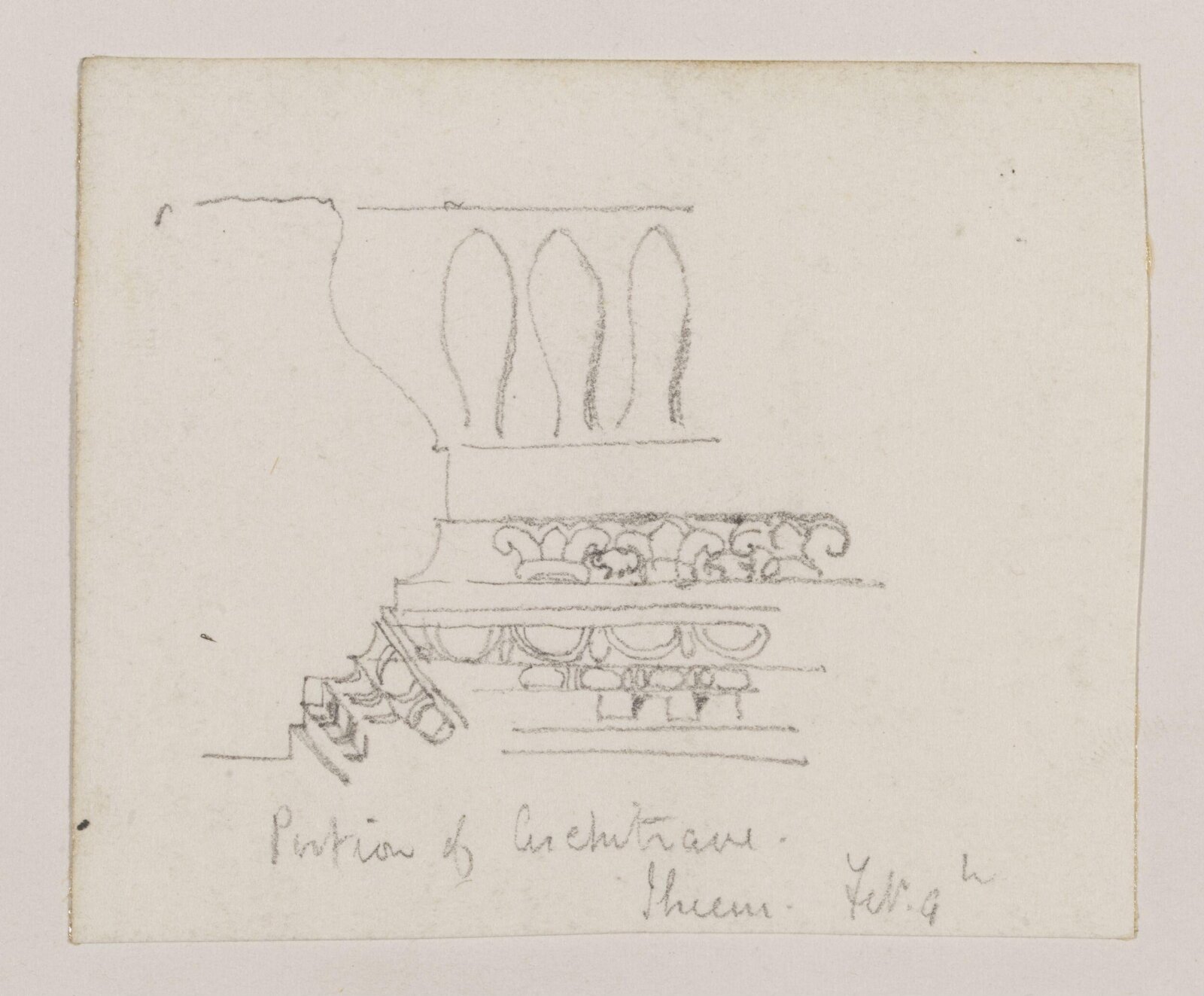 Drawing, Richard Phené Spiers, 19th century