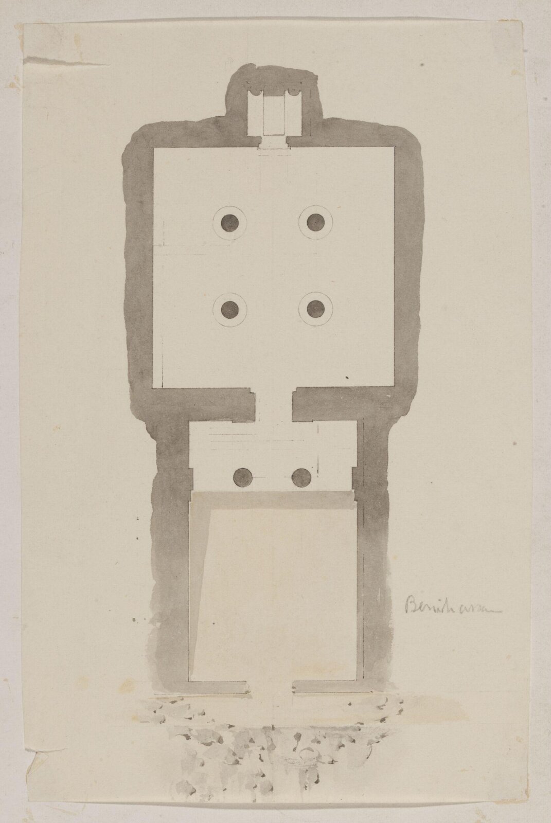 Drawing, Richard Phené Spiers, 19th century