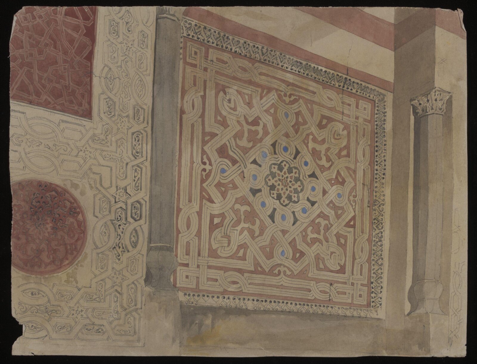 Drawing, Richard Phené Spiers, 19th century