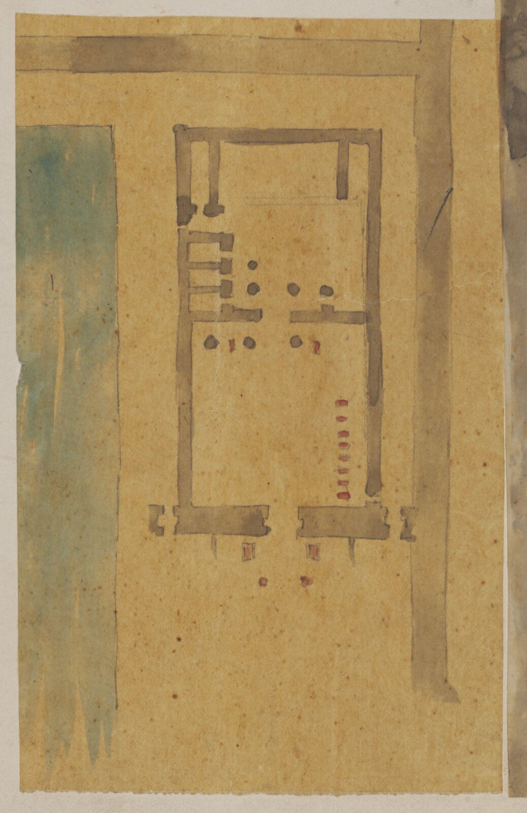 Drawing, Richard Phené Spiers, 19th century