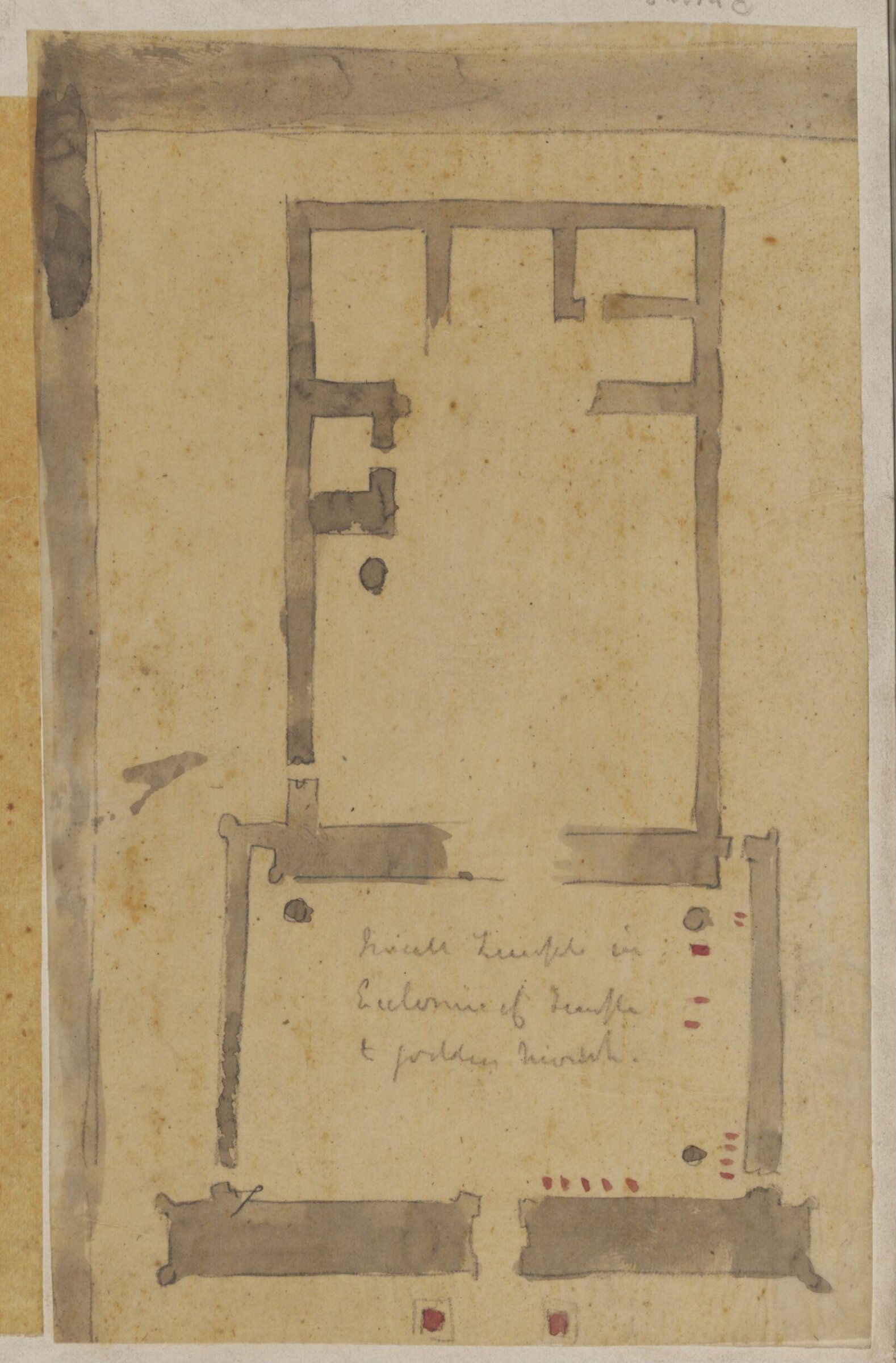 Drawing, Richard Phené Spiers, 19th century