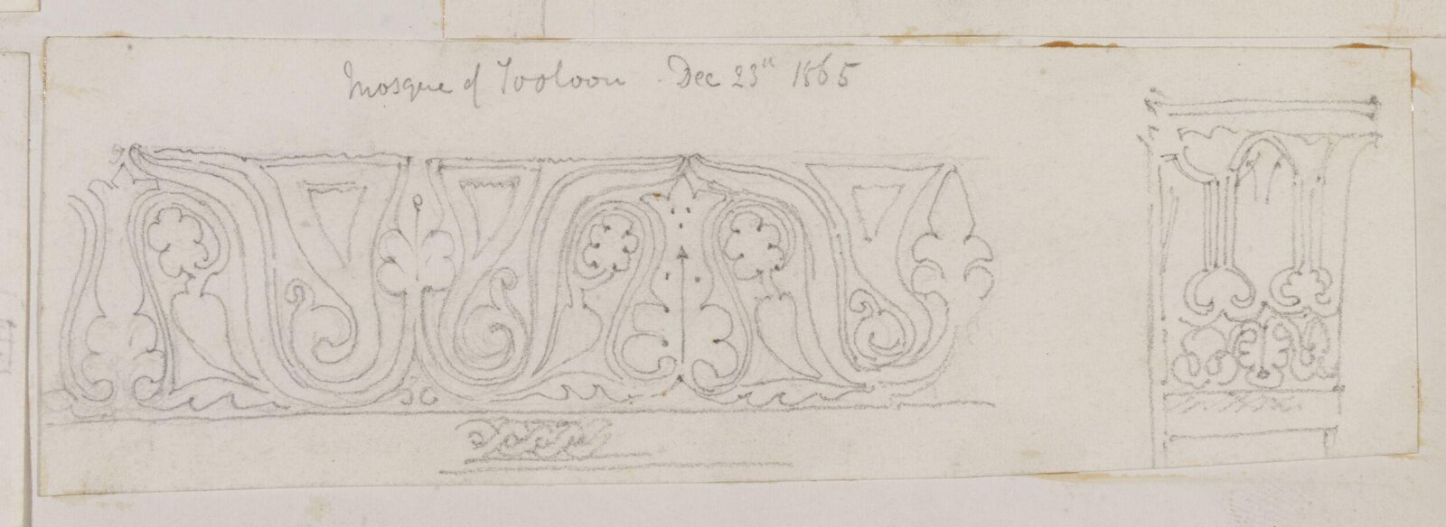 Drawing, Richard Phené Spiers, 19th century