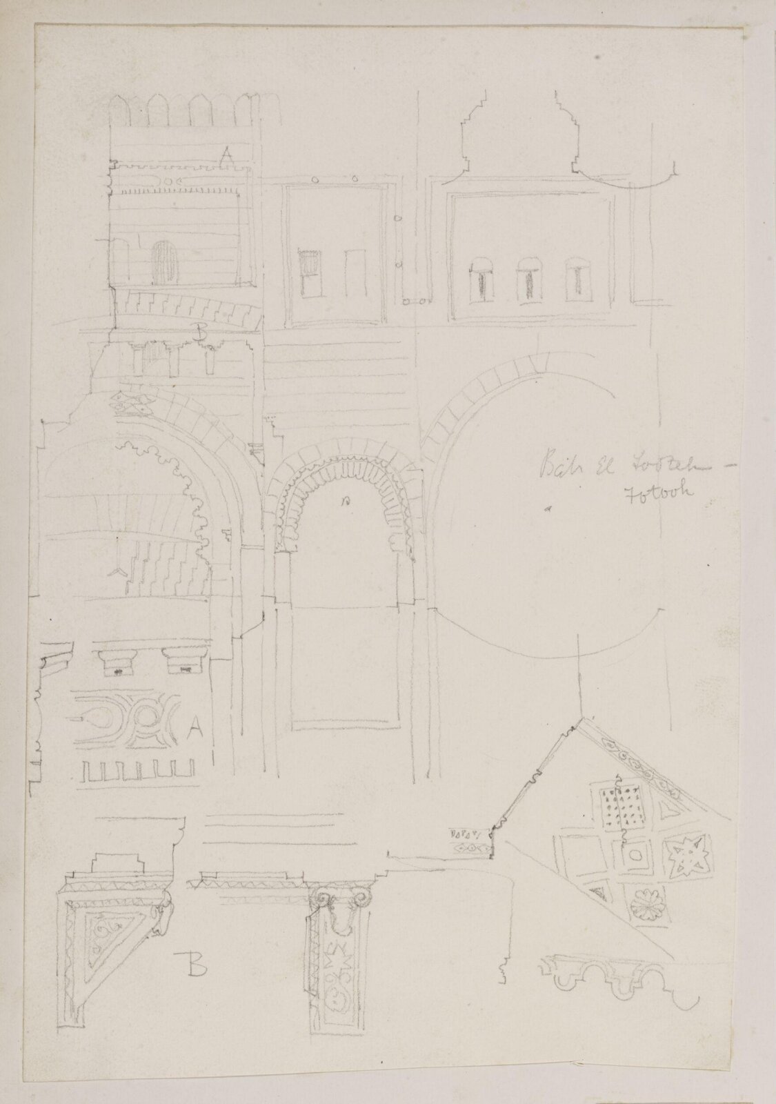 Drawing, Richard Phené Spiers, 19th century