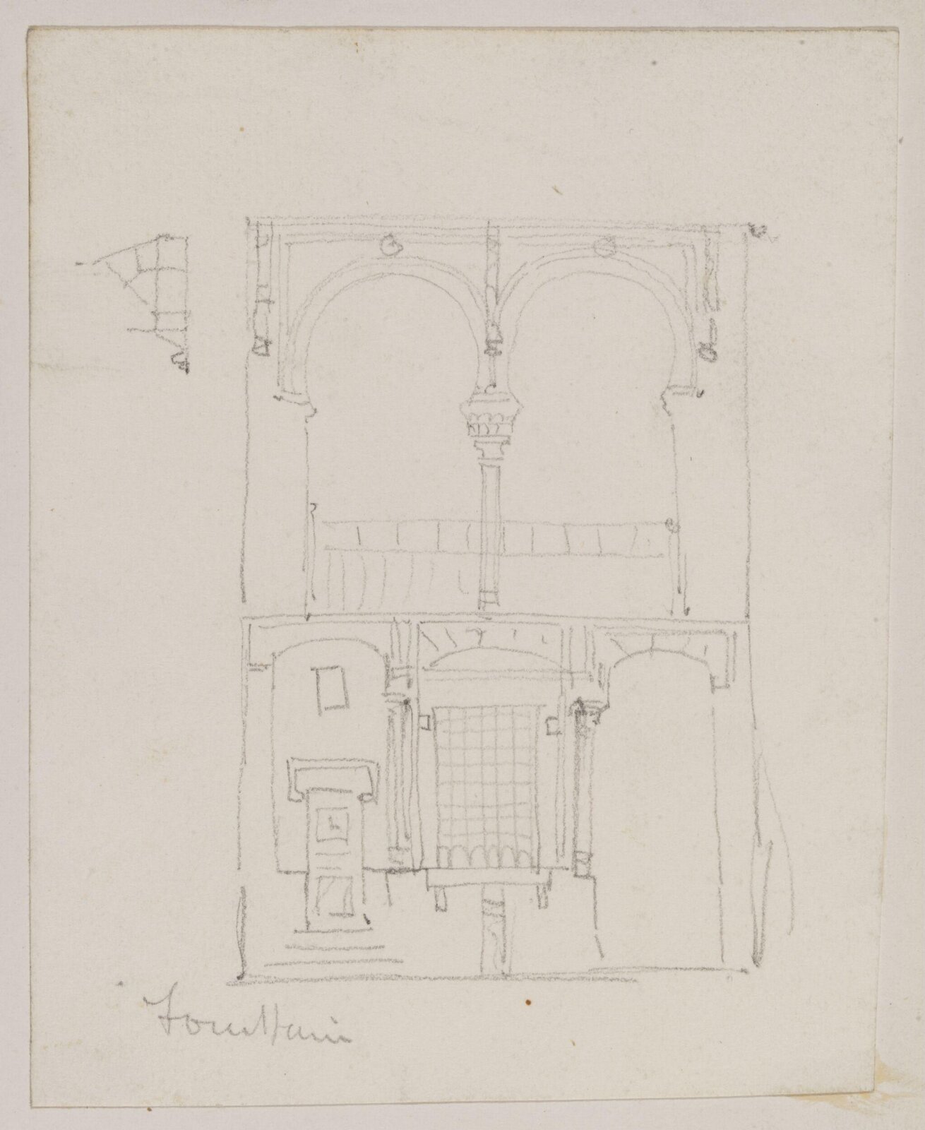Drawing, Richard Phené Spiers, 19th century