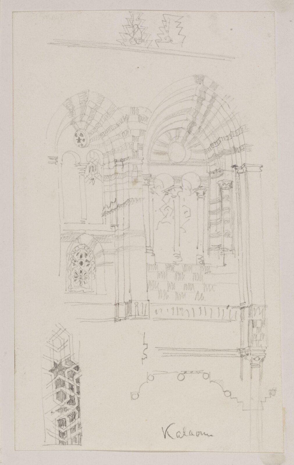 Drawing, Richard Phené Spiers, 19th century