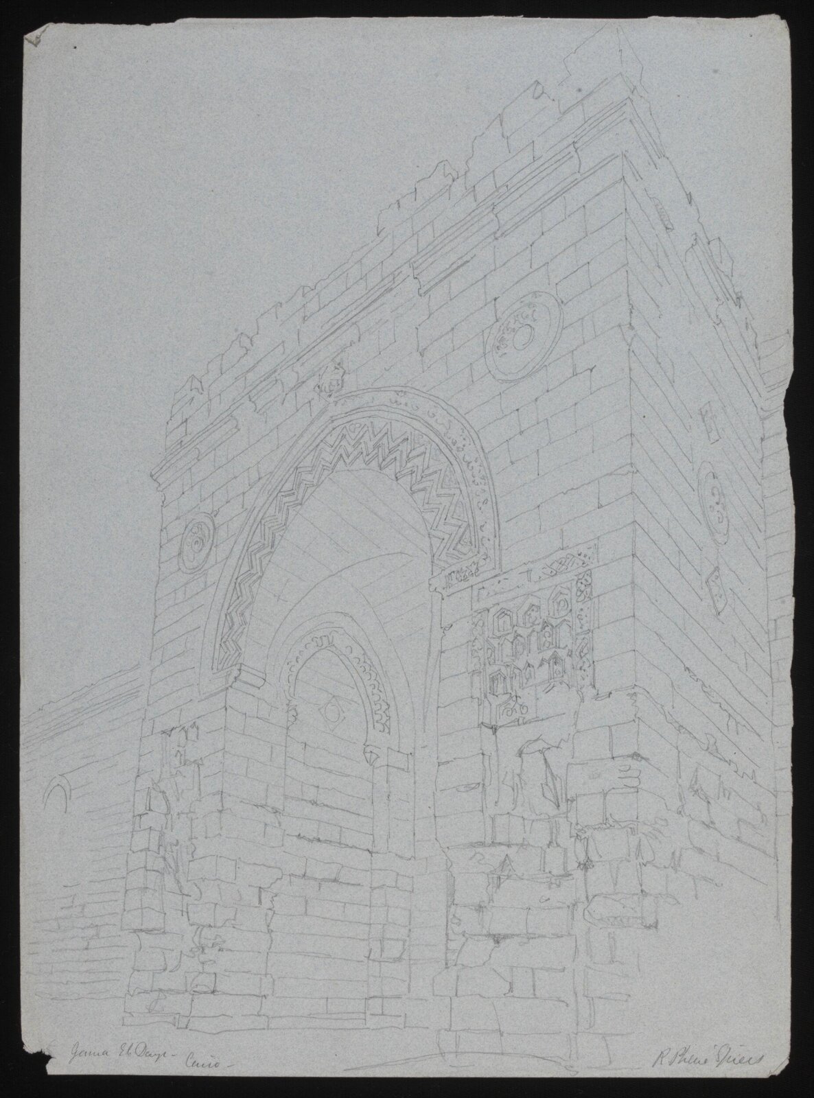 Drawing, Richard Phené Spiers, 19th century