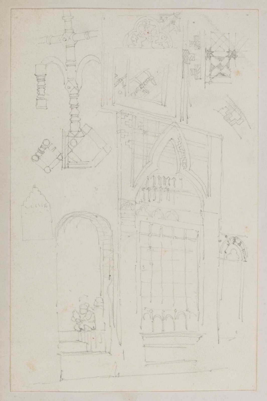 Drawing, Richard Phené Spiers, 19th century
