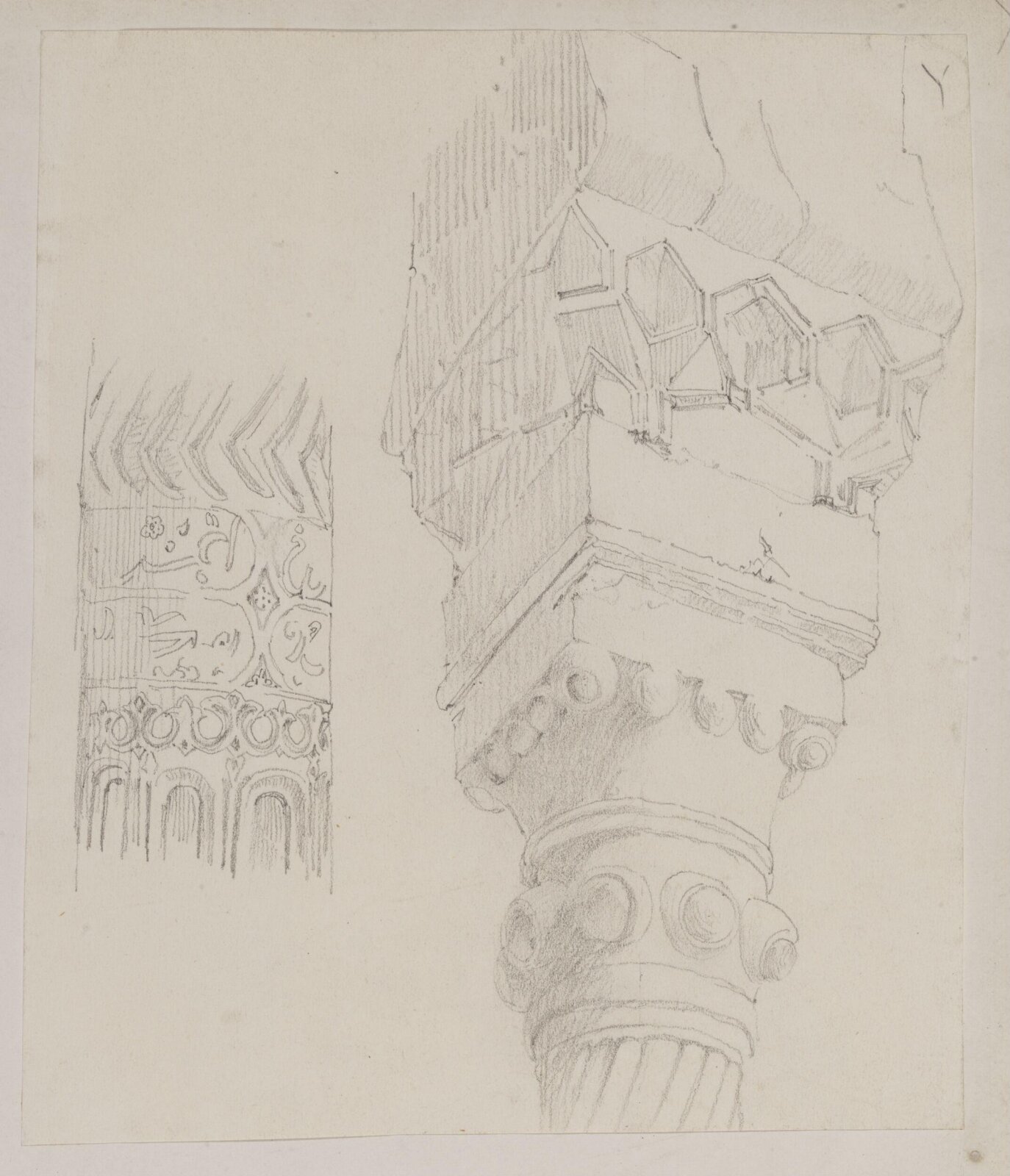 Drawing, Richard Phené Spiers, 19th century