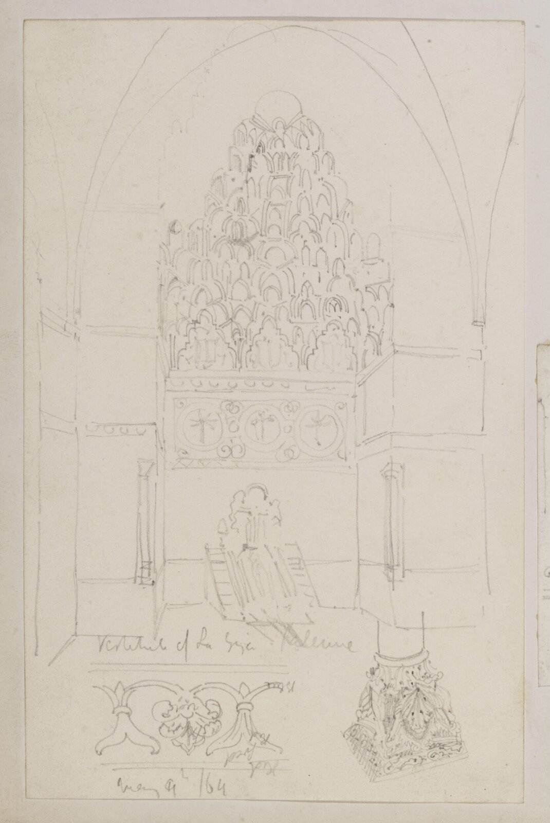 Drawing, Richard Phené Spiers, 19th century