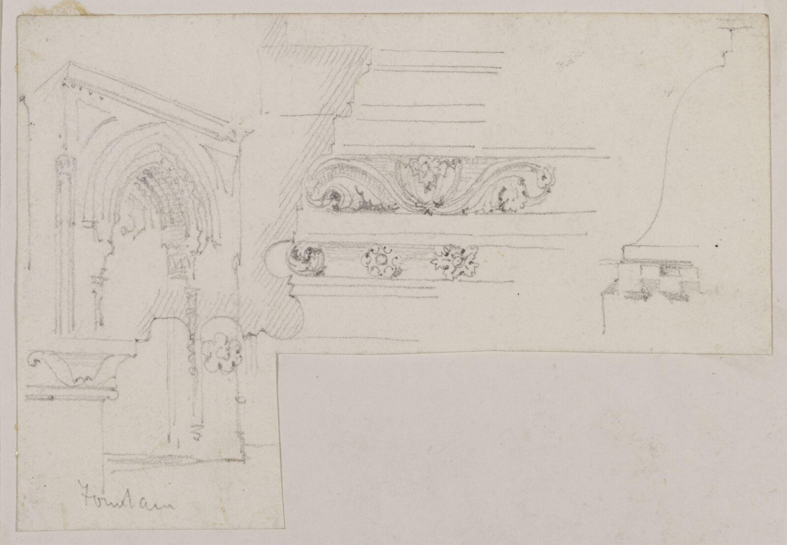Drawing, Richard Phené Spiers, 19th century