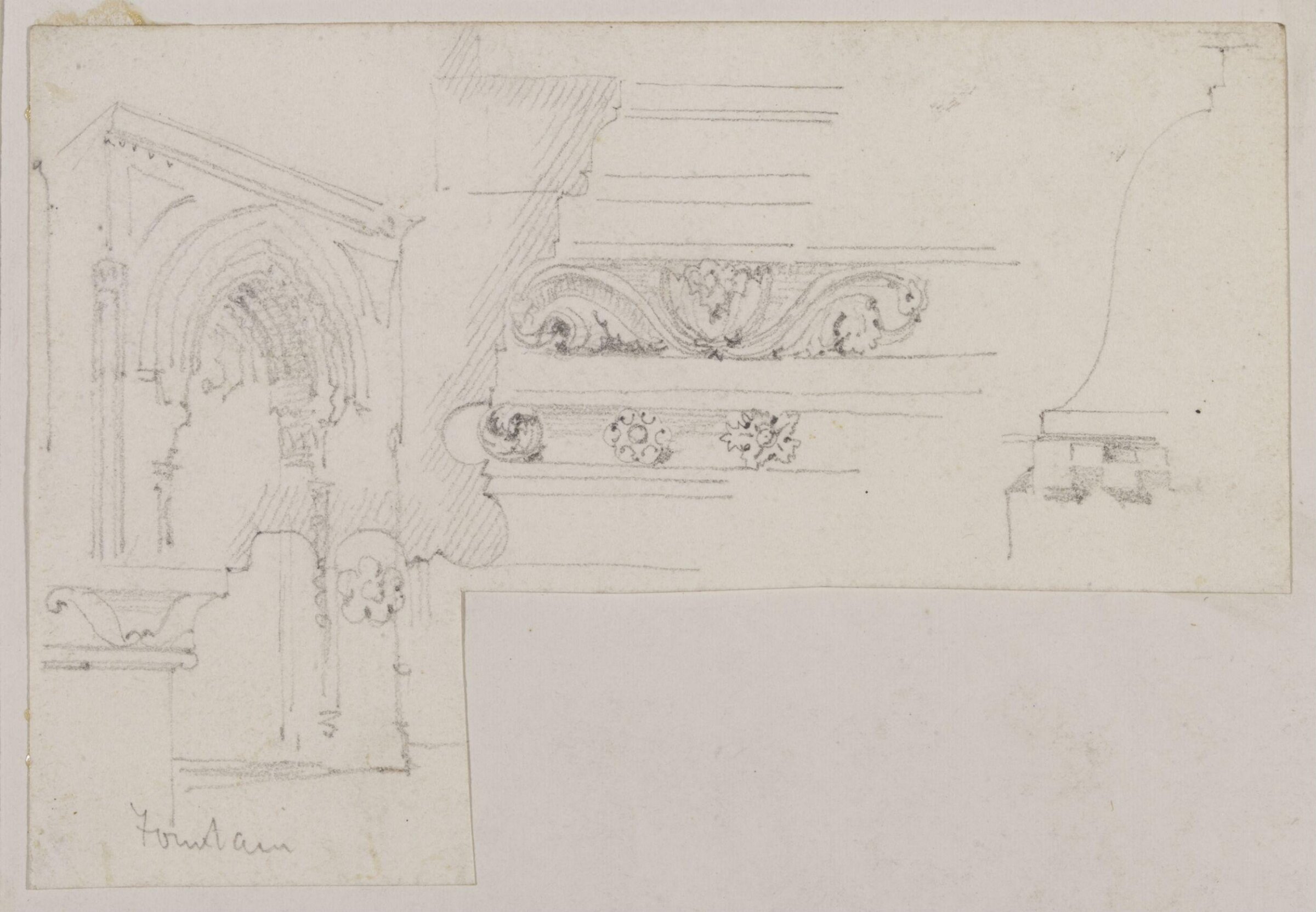 Drawing, Richard Phené Spiers, 19th century
