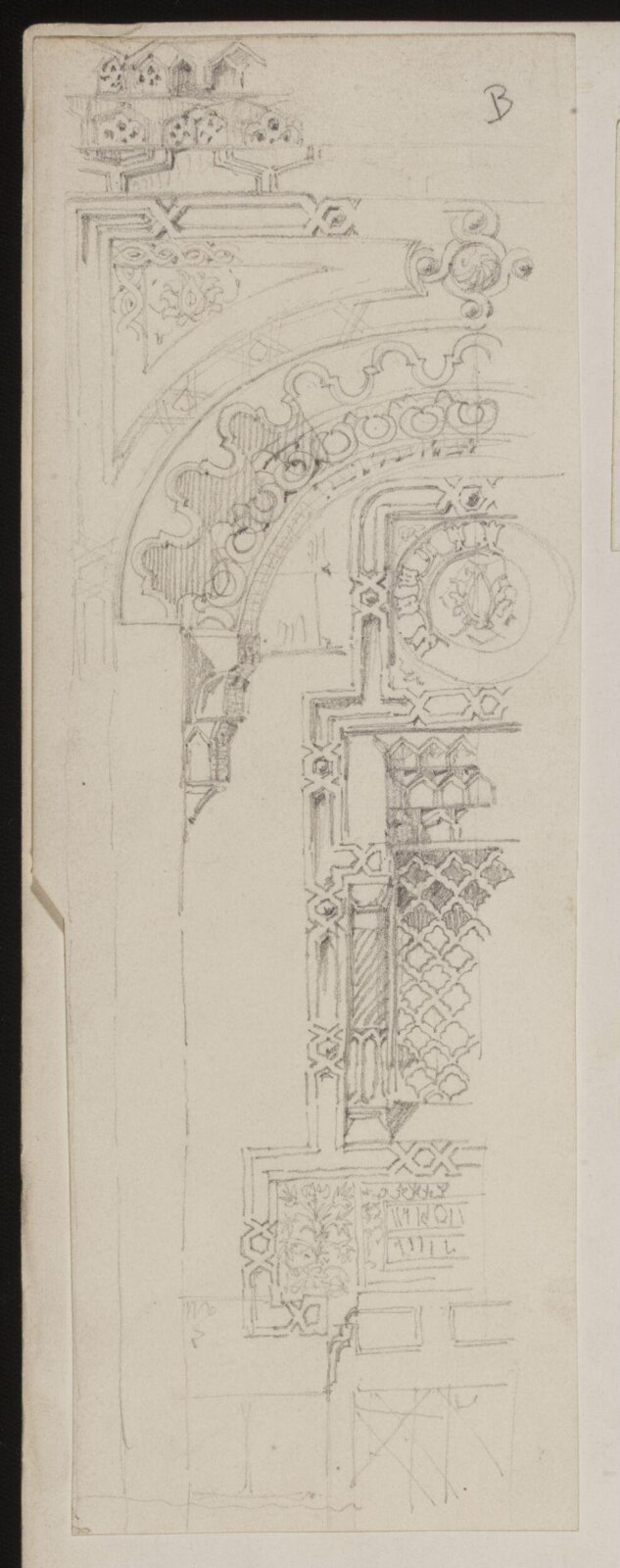 Drawing, Richard Phené Spiers, 19th century