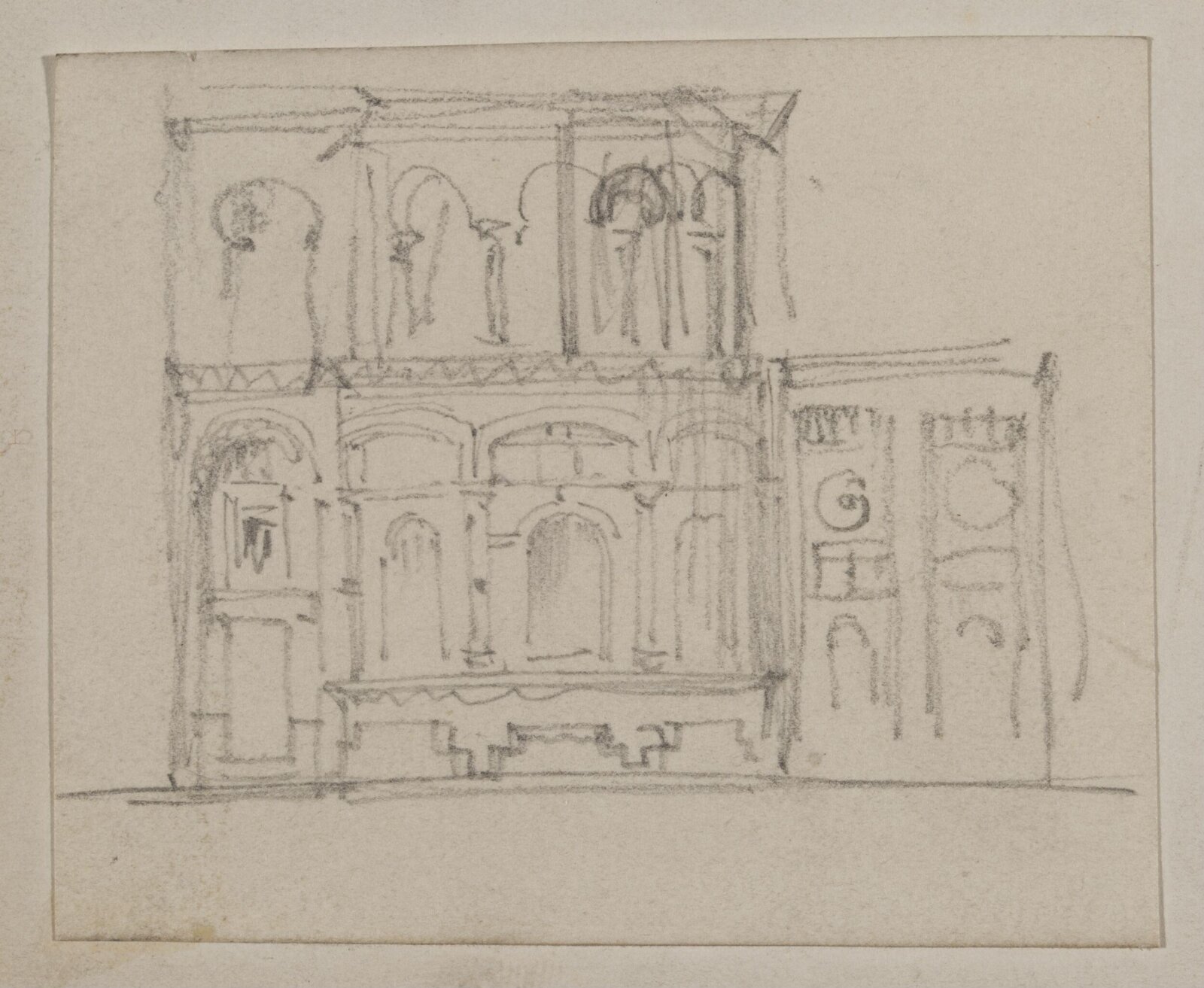 Drawing, Richard Phené Spiers, 19th century