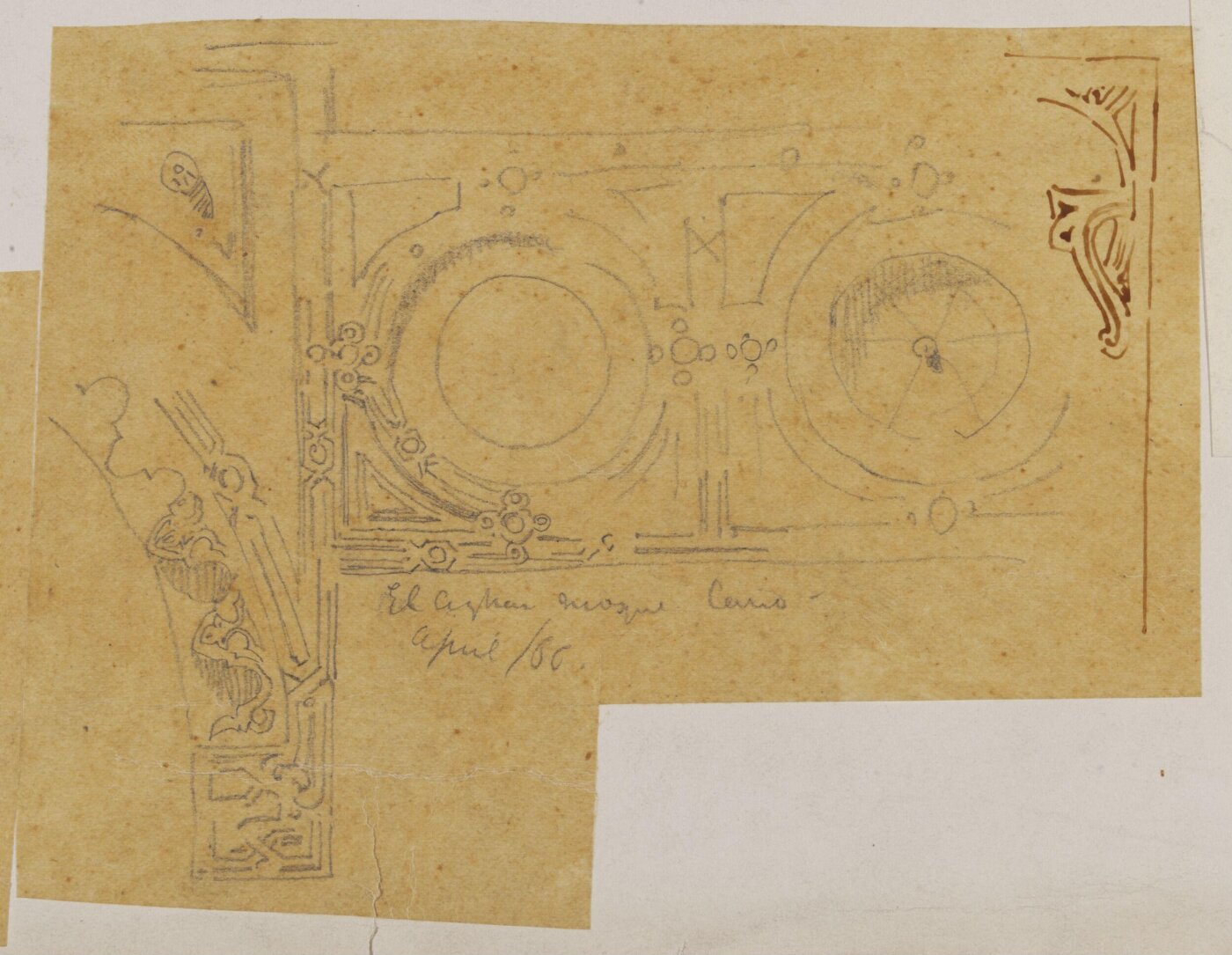 Spiers, Richard Phené, Drawing