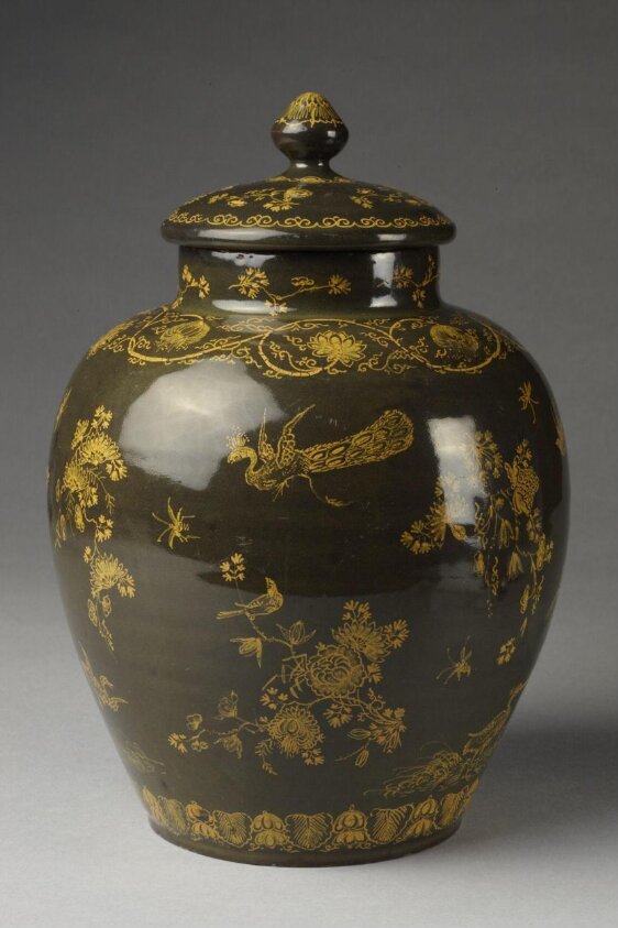 Jar and cover (1700-1726) by Cornelis van Dalen
