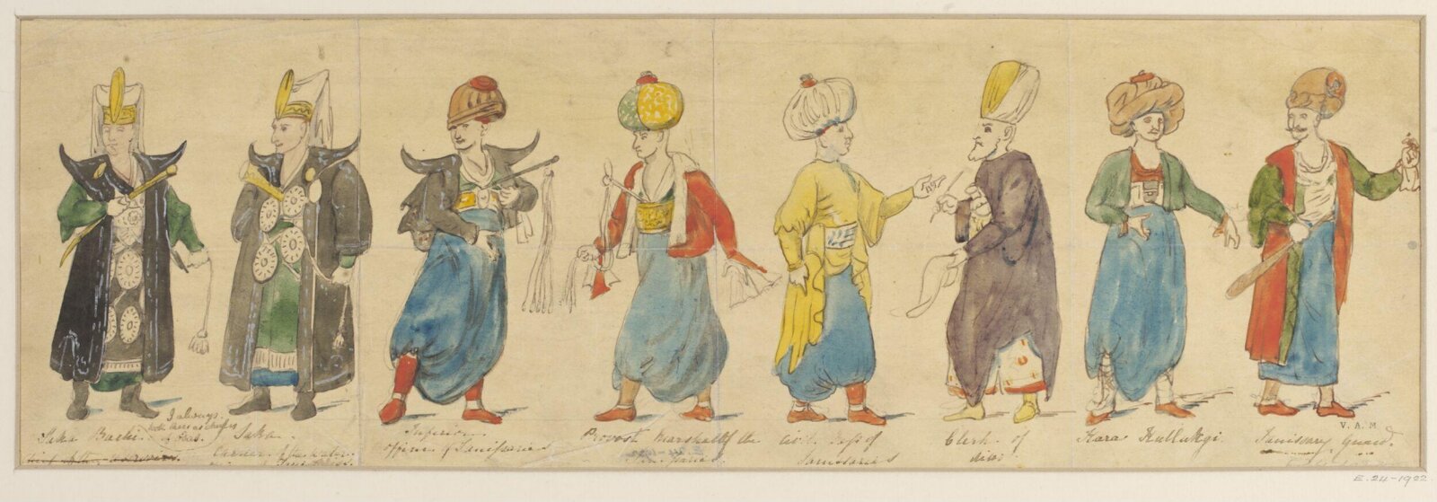Watercolour, c. 17th century - 19th century