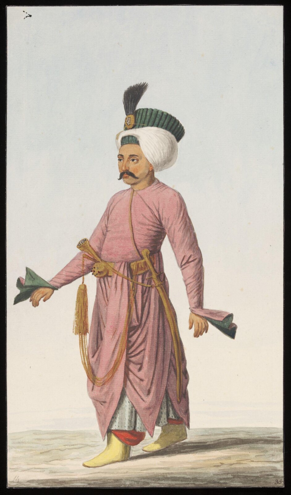 Çuhada aga, or footman, about 1809