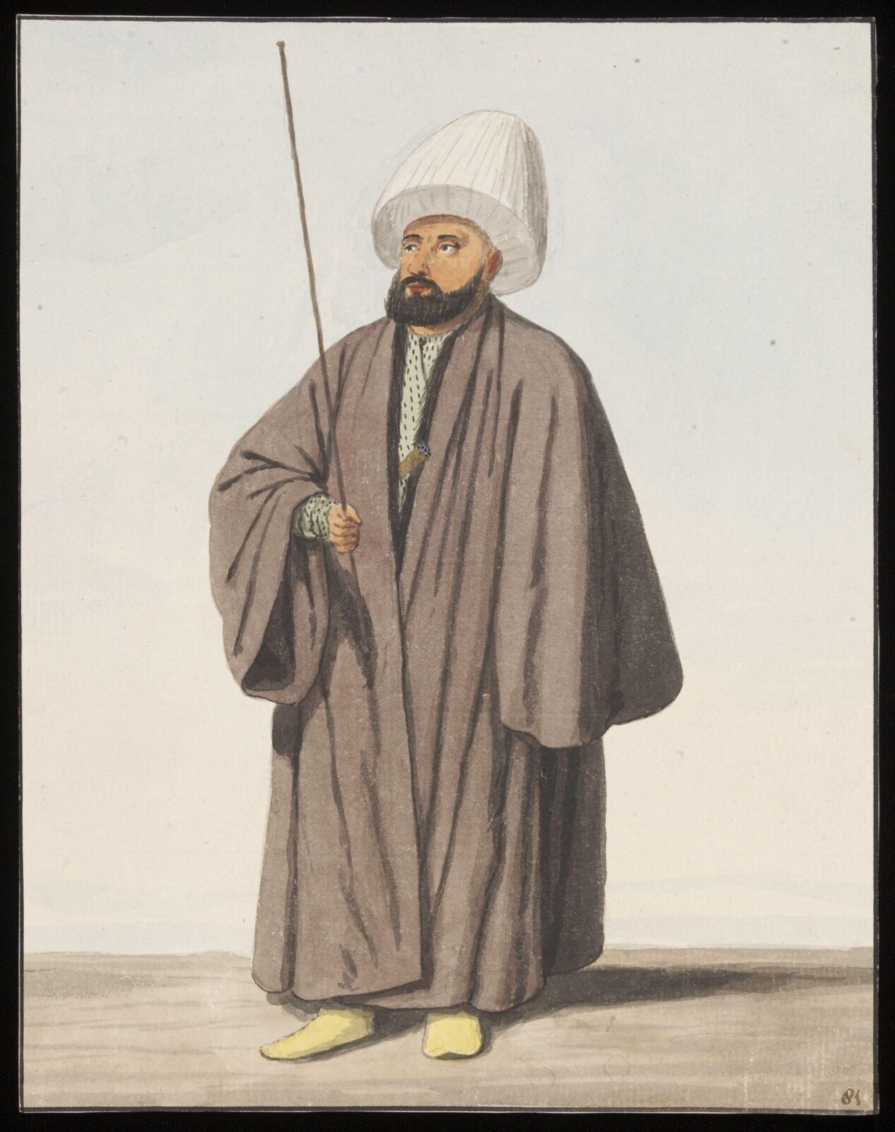 Nöbetçi, or orderly officer, about 1809