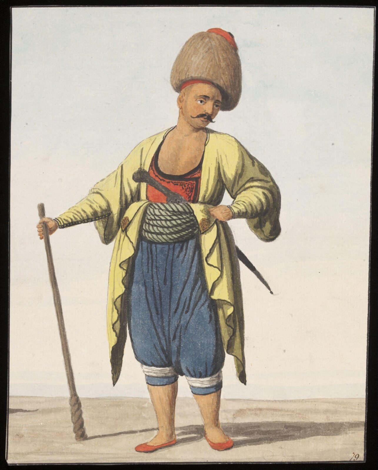 Bekçi, or watchman, about 1809